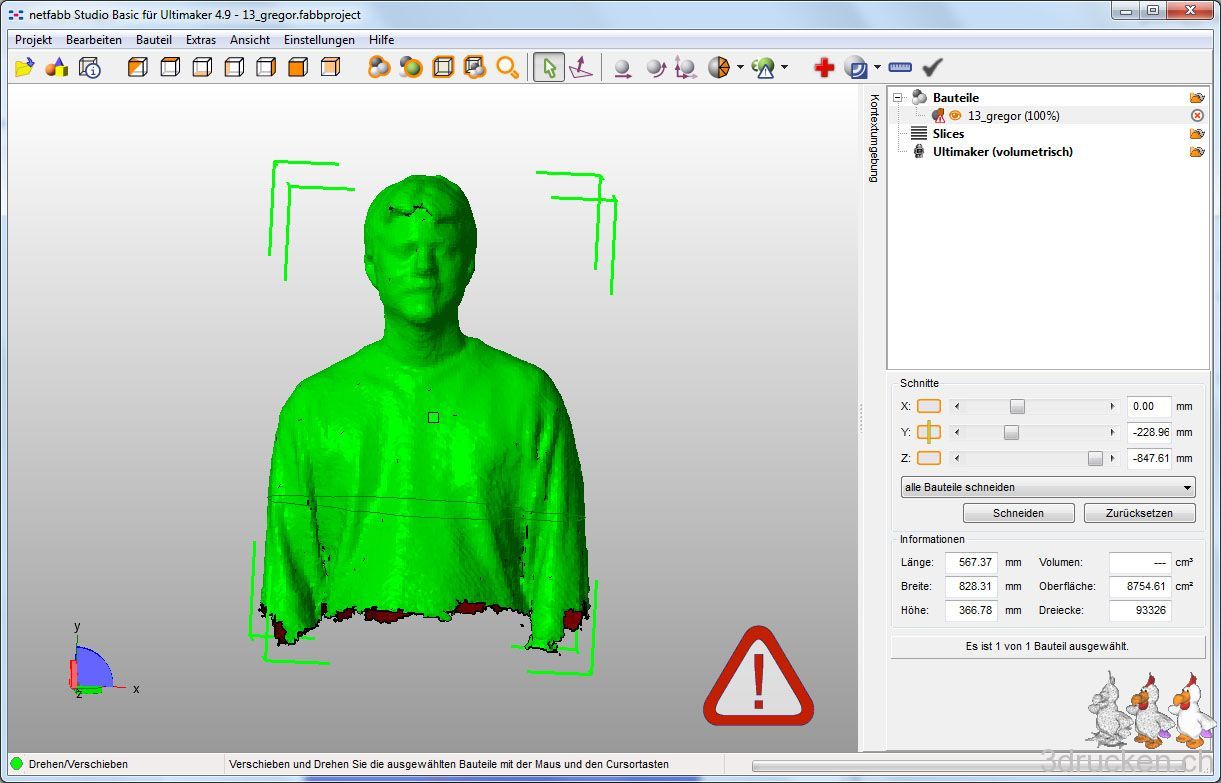3D-Scan mit Kinect