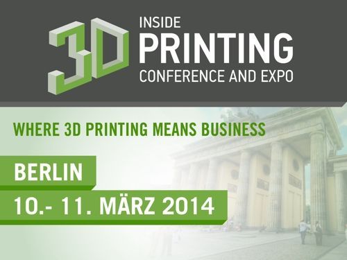 Programm der Inside 3D Printing Konferenz komplett